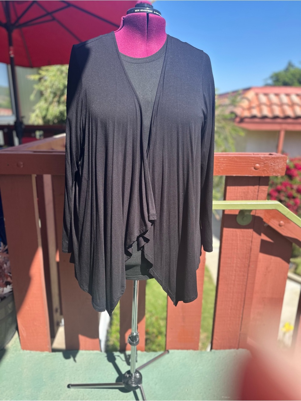 Torrid Super Soft Witchy Gothic Drape Cardigan